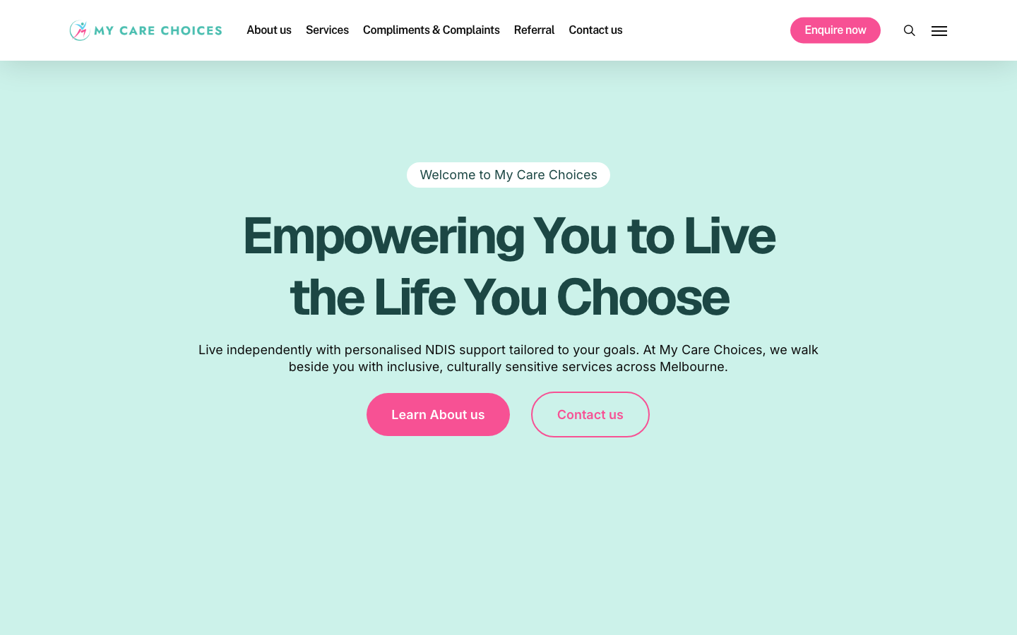 My Care Choices — NDIS care platform